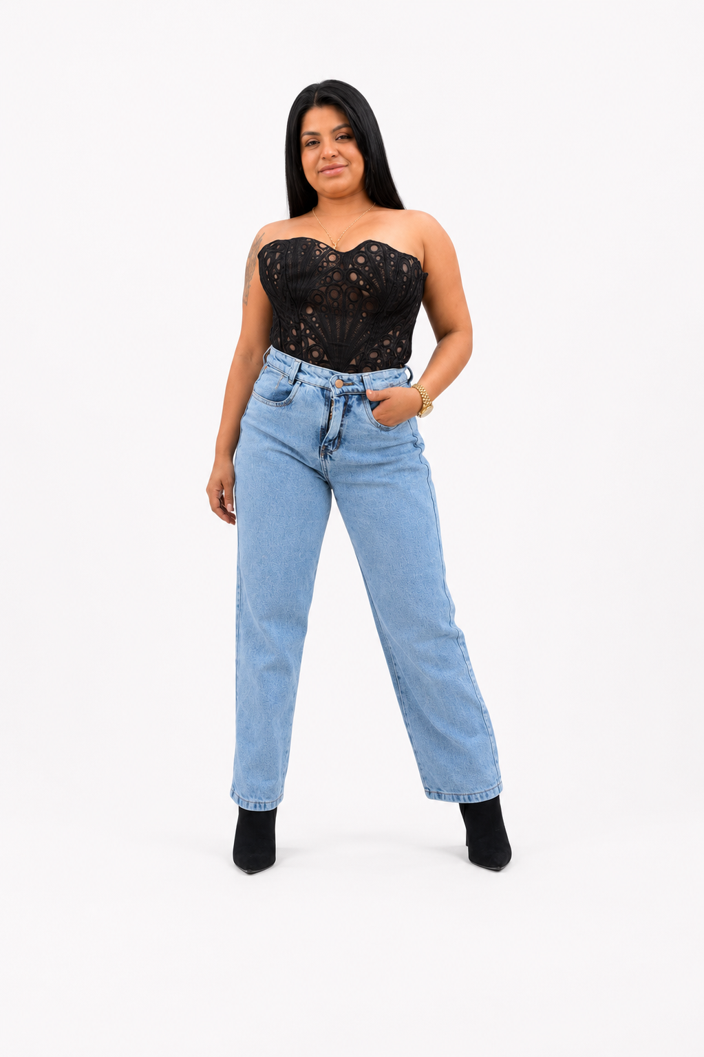 Nelinda Signature Wide Leg jeans