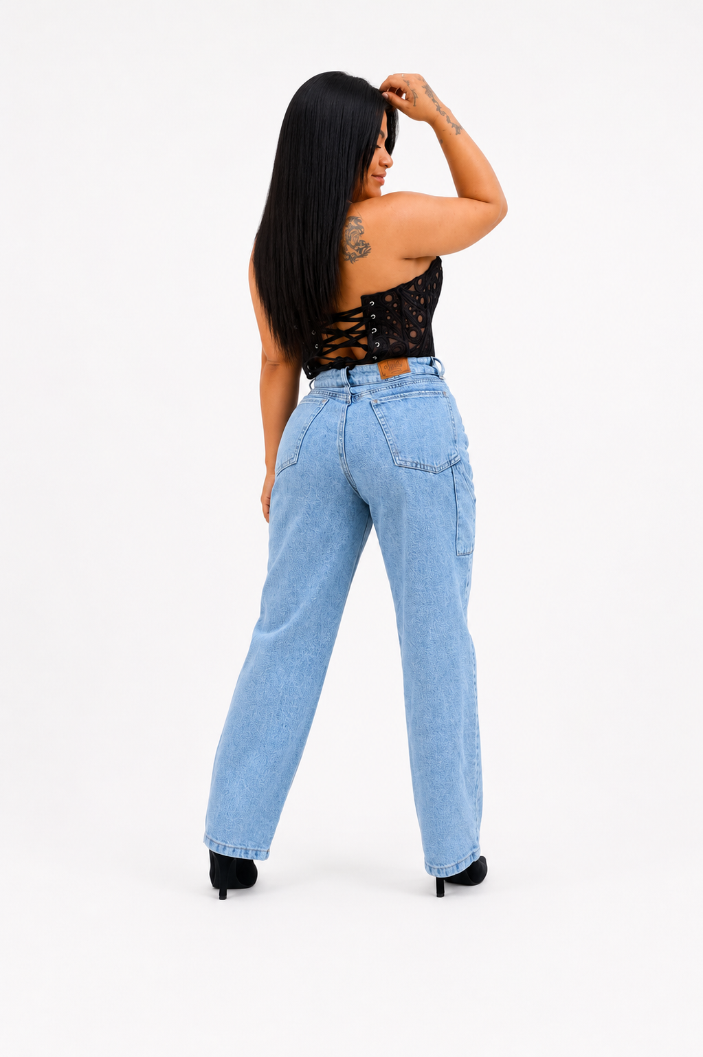 Nelinda Signature Wide Leg jeans